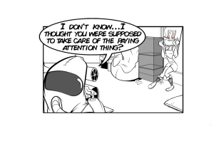 Nick and kempi comic strip # 1 Panel # 5