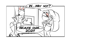Nick and kempi comic strip # 1 Panel # 8