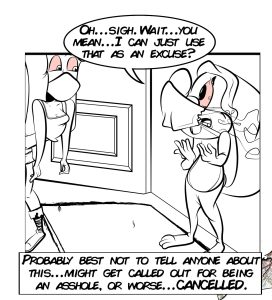 Nick and kempi comic strip # 1 Panel # 9