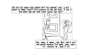 Nick and kempi comic strip # 1 panel # 13