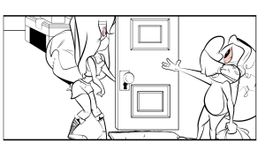 Nick and kempi comic strip # 1 panel six